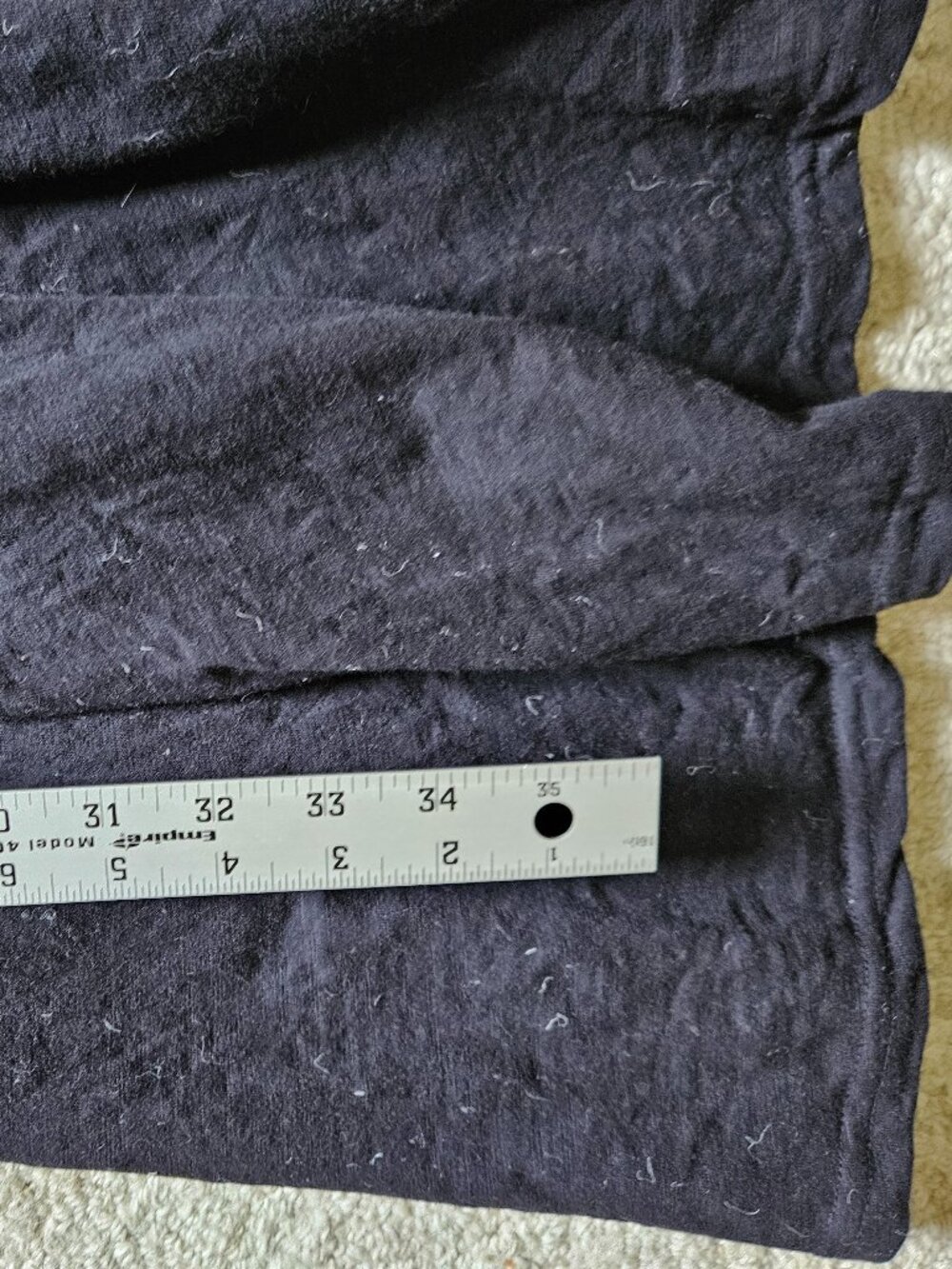 Pact Organic Wrap Dress Black Large L Short Sleeves Cotton Casual Minimalist - Picture 4 of 6